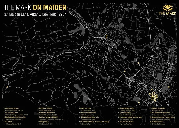 Downtown Albany 1 Bed + Workstation @ Maiden Lane